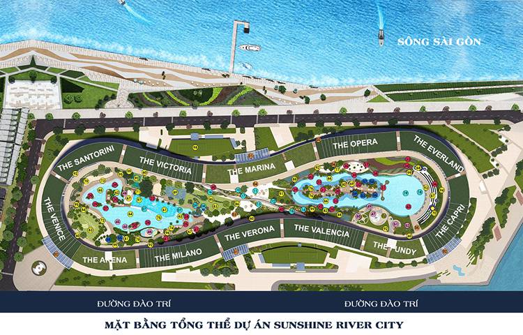 thiet ke du an sunshine diamond river