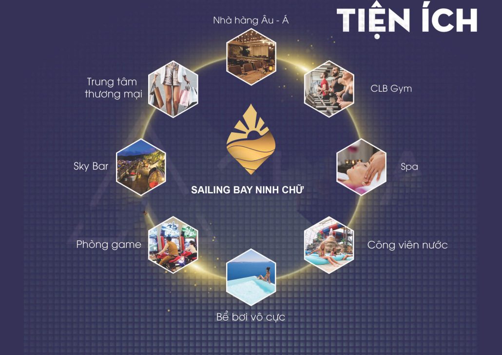 tien ich noi khu sailing bay ninh chu