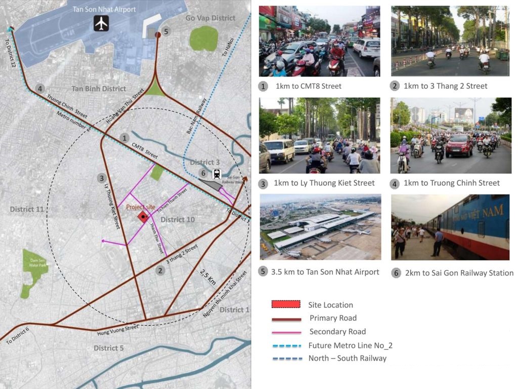 ket noi giao thong tai sunshine continental quan 10