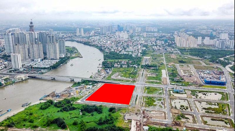 vi tri the river thu thiem