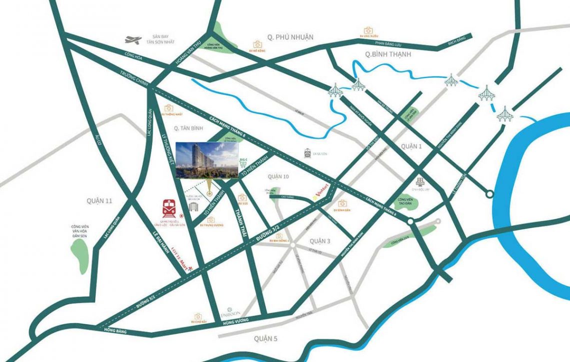 vi tri can ho sunshine continental