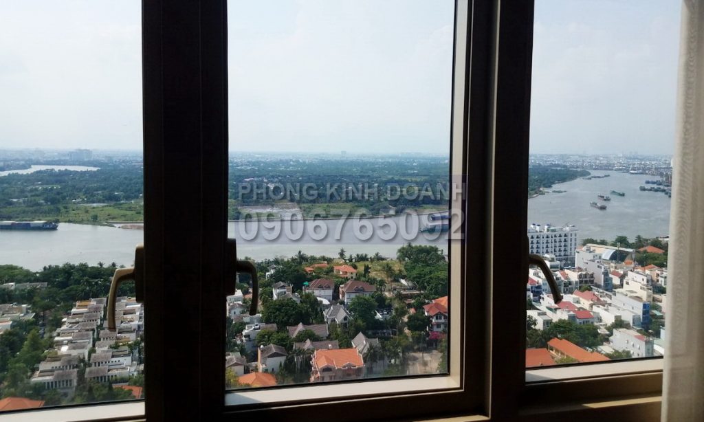 The Vista An Phú 4 phòng ngủ cho thuê lầu 18 nội thất đầy đủ view sông